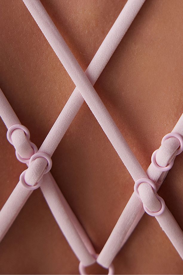 Luna Push Up Destekli Pembe Bralet - 3