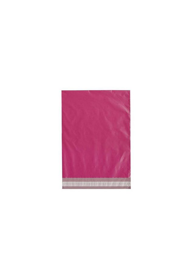 Pembe Renkli Cepsiz Kargo Poşeti 24 Cm X 30 Cm X 5 Cm | 100 Adet - 2