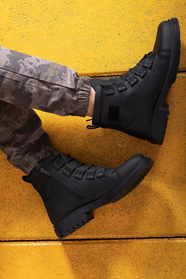 Siyah Erkek Postal Bot 0012716 - 5