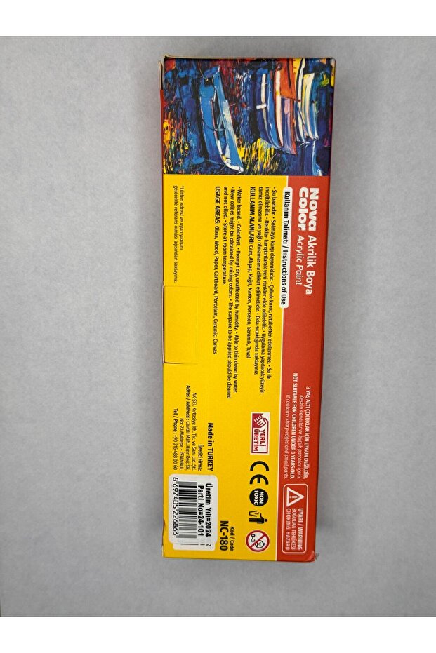 Colar Akrilik Boya 30 ml 6 Renk - 4