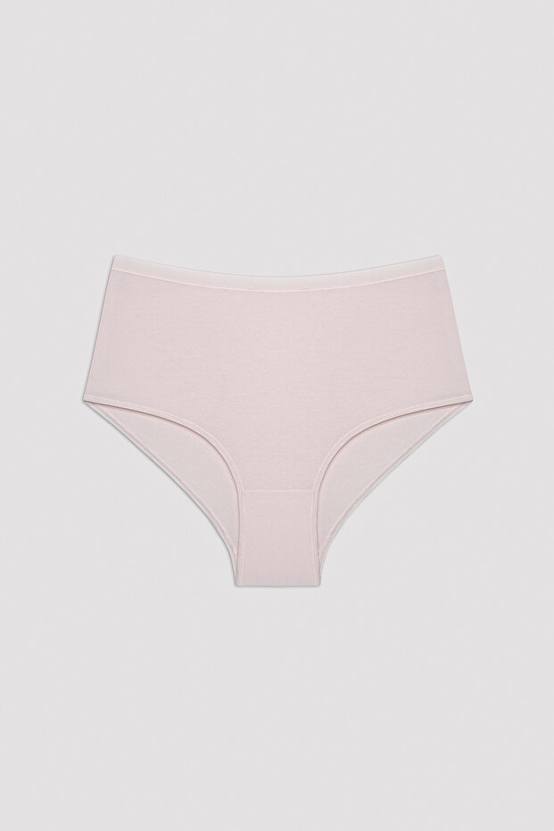 Essentials 3lü Yüksek Bel Slip Külot - 4