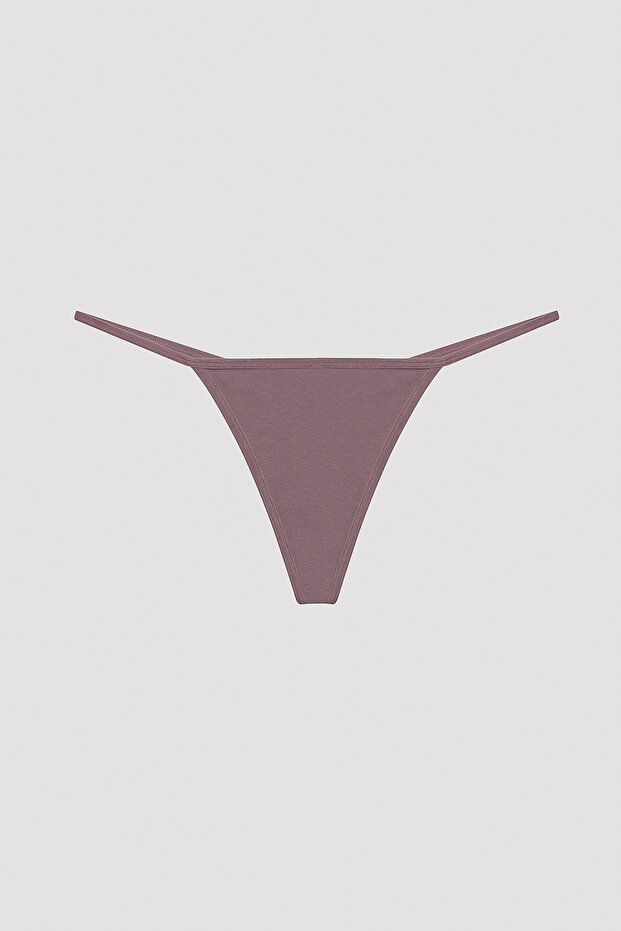 Essentials Multicolored 3-Piece String Panties - 3
