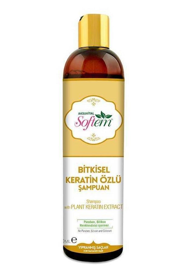 Bitkisel Keratin Özlü Şampuan- Yıpranmış Saçlar Için - 1