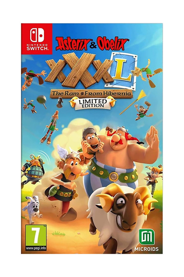 Asterix & Obelix XXXL: The Ram From Hibernia - Limited Edition Switch (PAL) - 1