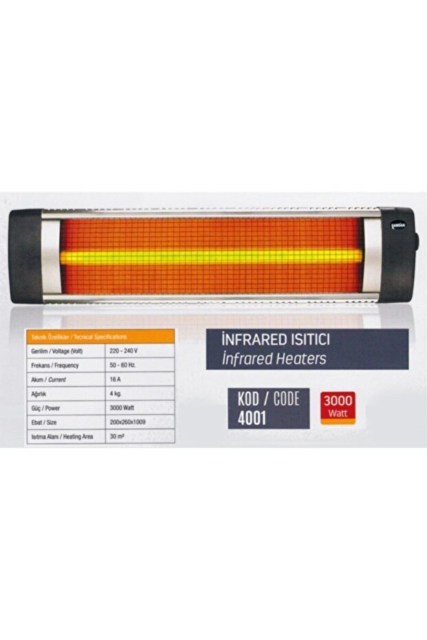 4001 3000 Watt Isıtıcı - 2
