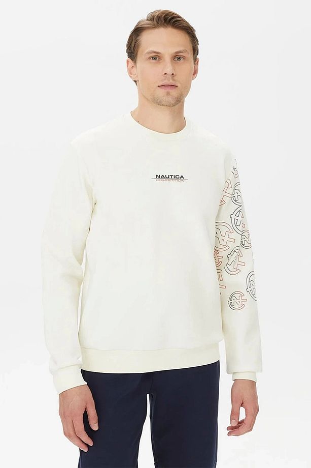 Sshırt Erkek Ekru Sweatshirt K37202t.1ma - 2
