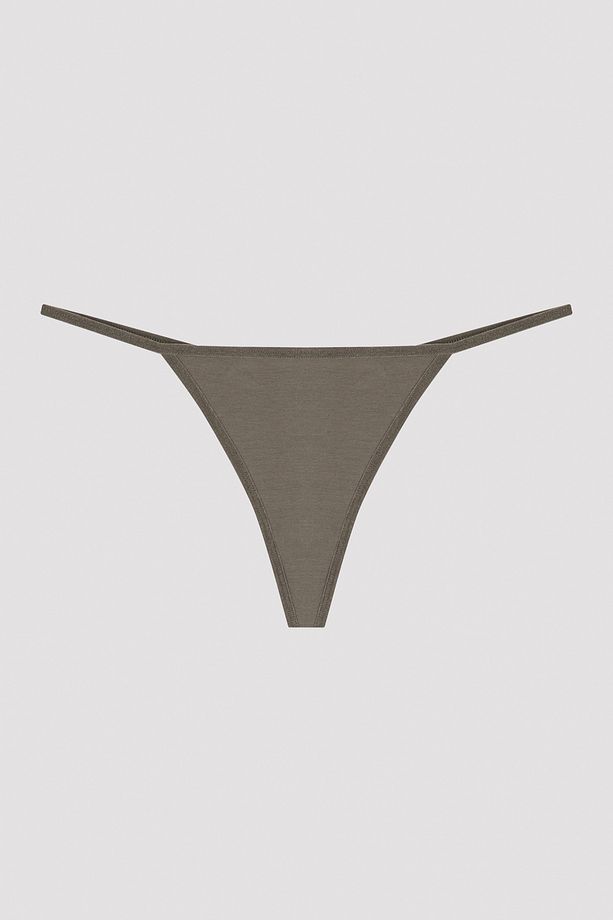 Çok Renkli 3'lü String Külot - 2