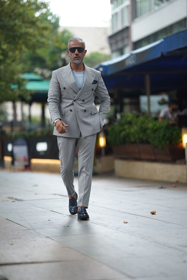 Kruvaze Takım Elbise - 1