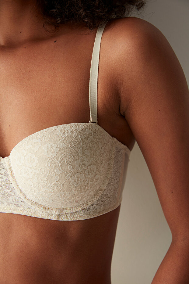 Bloom Dantelli Bej Sütyen - 2