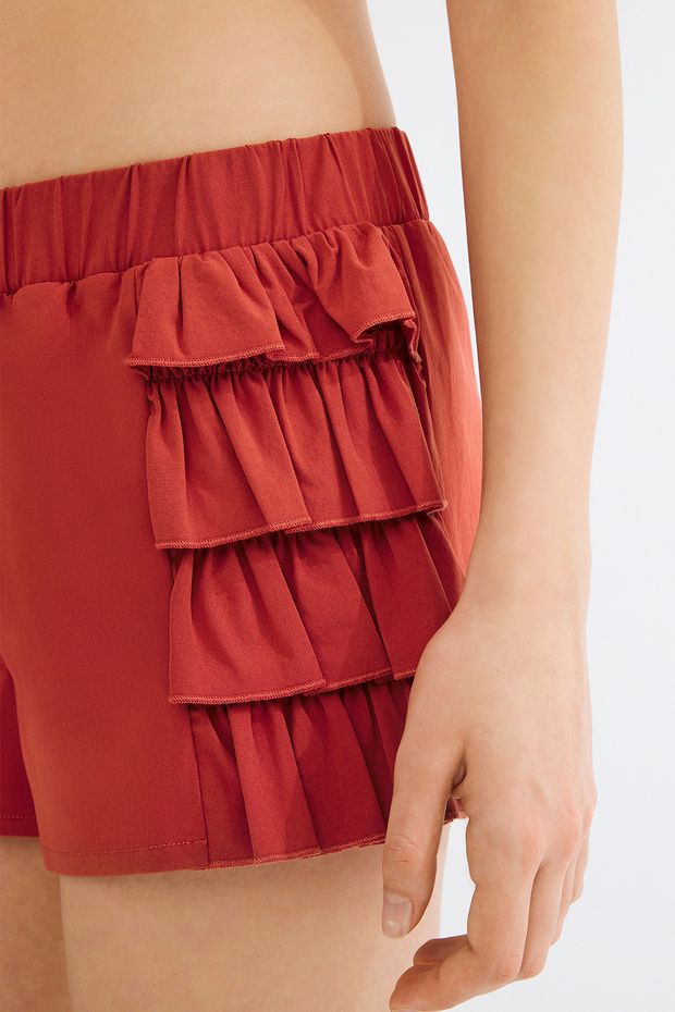 Turuncu Sisters Deniz Şortu - 3