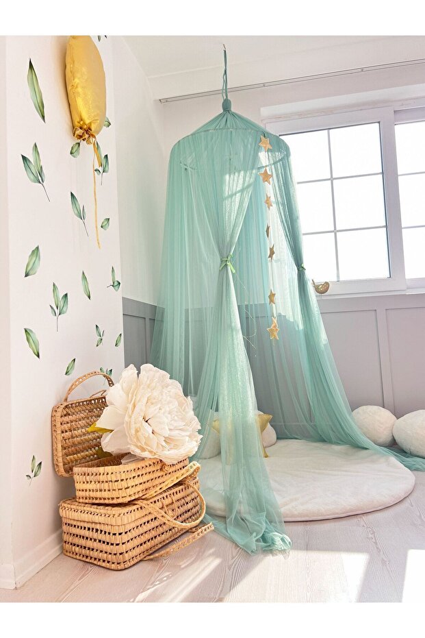 Tül Cibinlik Basic Sage Green - 5