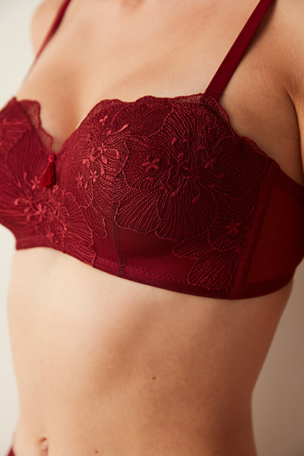 لوتس الأزهار Underwire الصدرية - 3