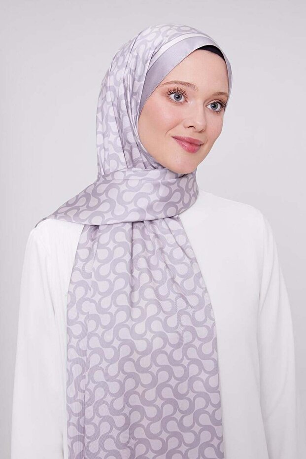 Powder S Pattern Angel Shawl