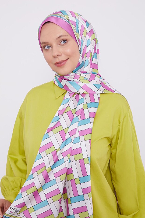 الفوشيه مكعب نمط شال الملاك - 1