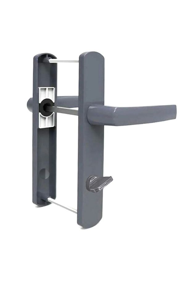 Pvc Banyo Wc Kapı Kolu Antrasit - 1
