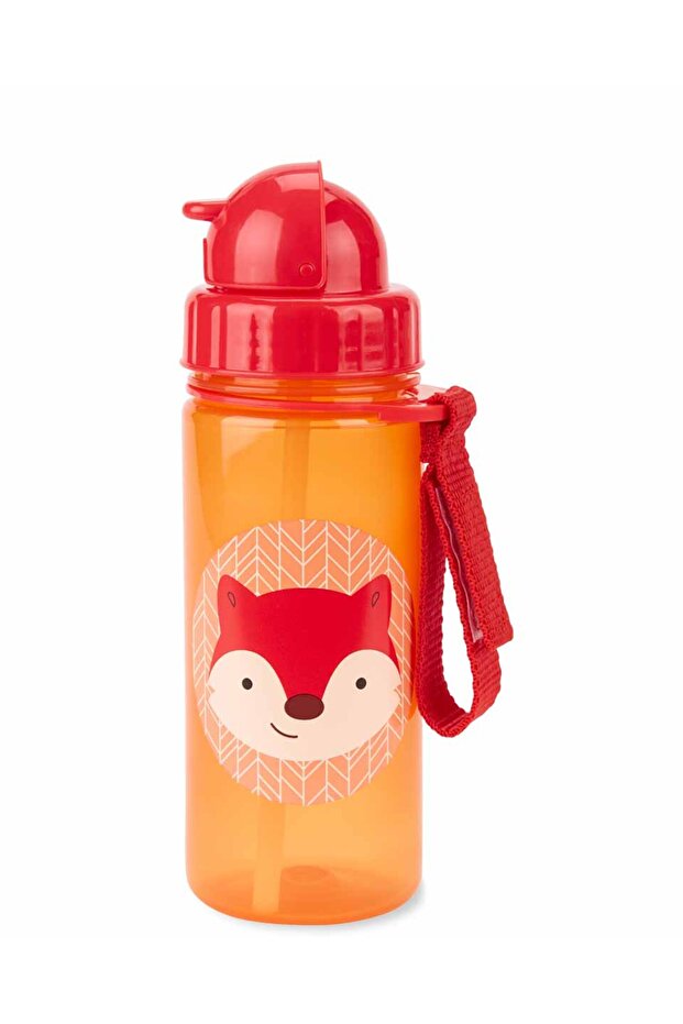 Zoo Straw Drinker Fox