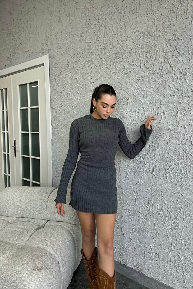 MİNİ TRİKO ELBİSE - 3