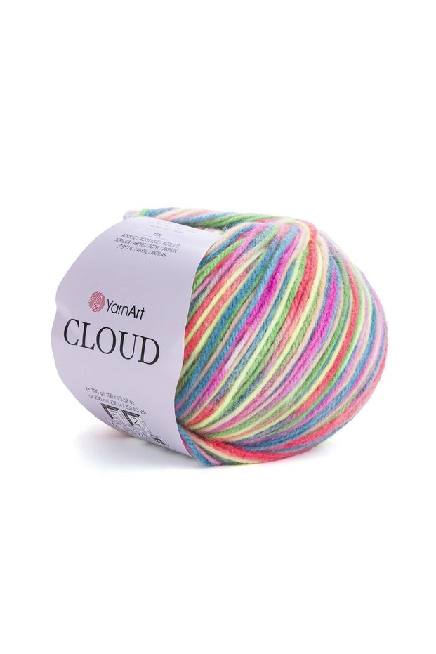 Cloud - Embroidered Hand Knitting Yarn Embroidered-5319