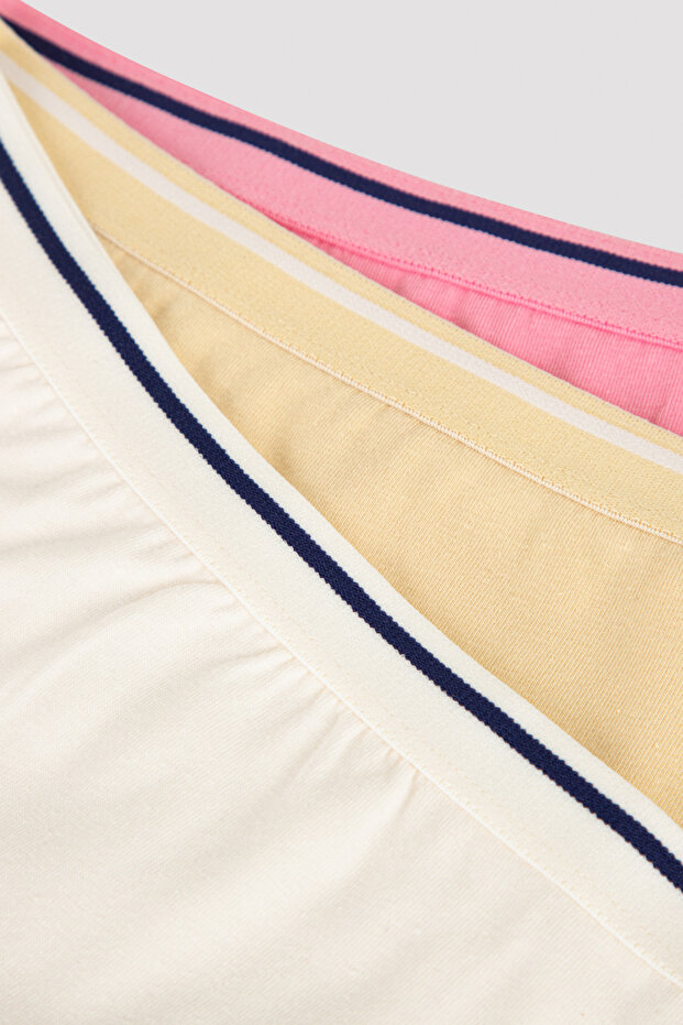 Kız Çocuk Light Basic 3lü Hipster Külot - 2