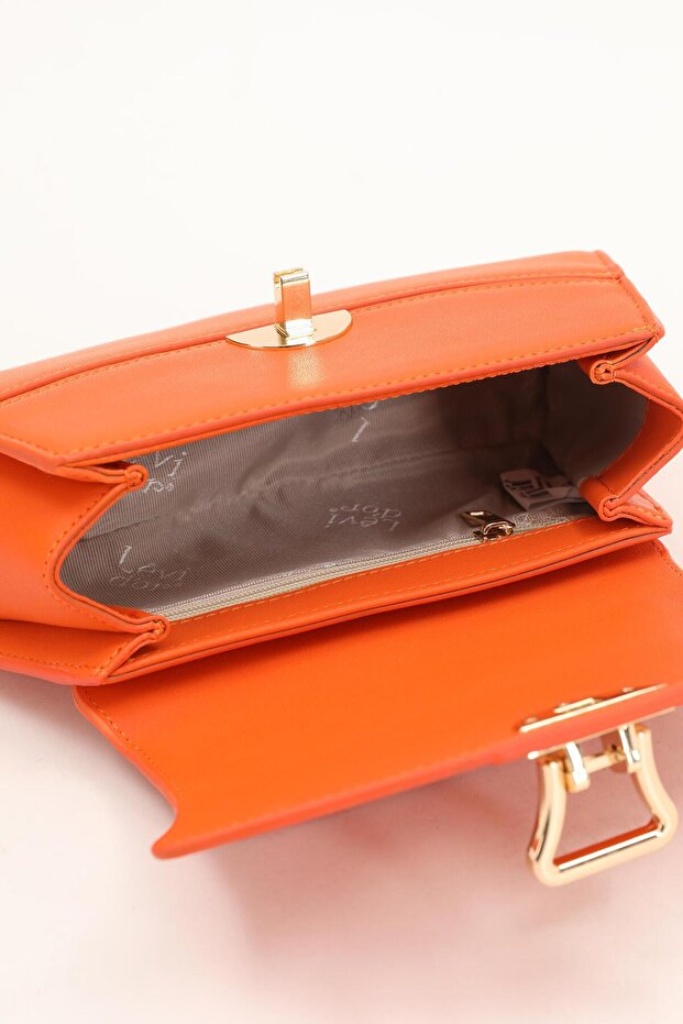 Turuncu Oval El Çantası - 4