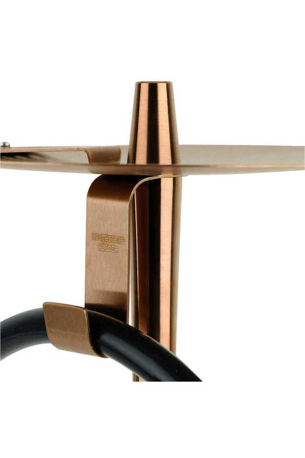 INFINITY NARGİLE - SİYAH CAM-BRONZ GÖVDE - 4