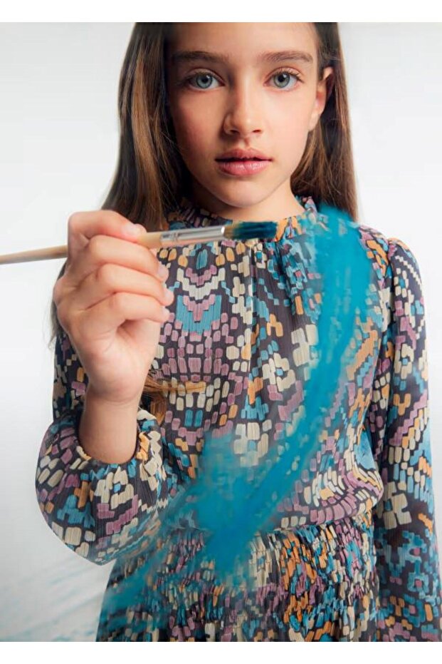 KIZ ELBİSE 24KMYR7981 - 3