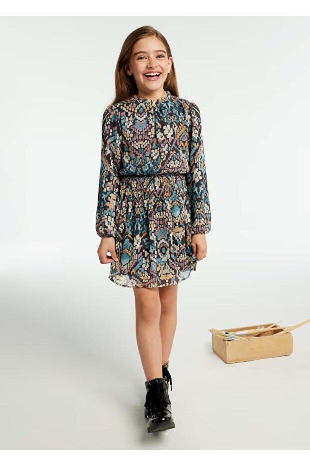 KIZ ELBİSE 24KMYR7981 - 1