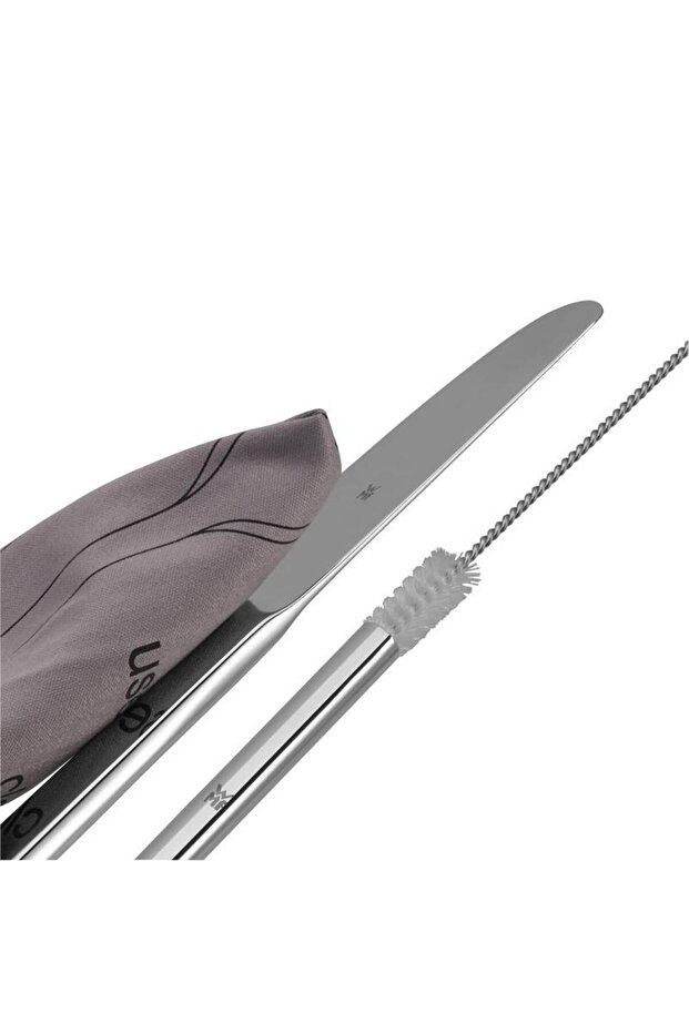 My To Go Çelik Kişisel Çatal Kaşık Bıçak Seti - 6