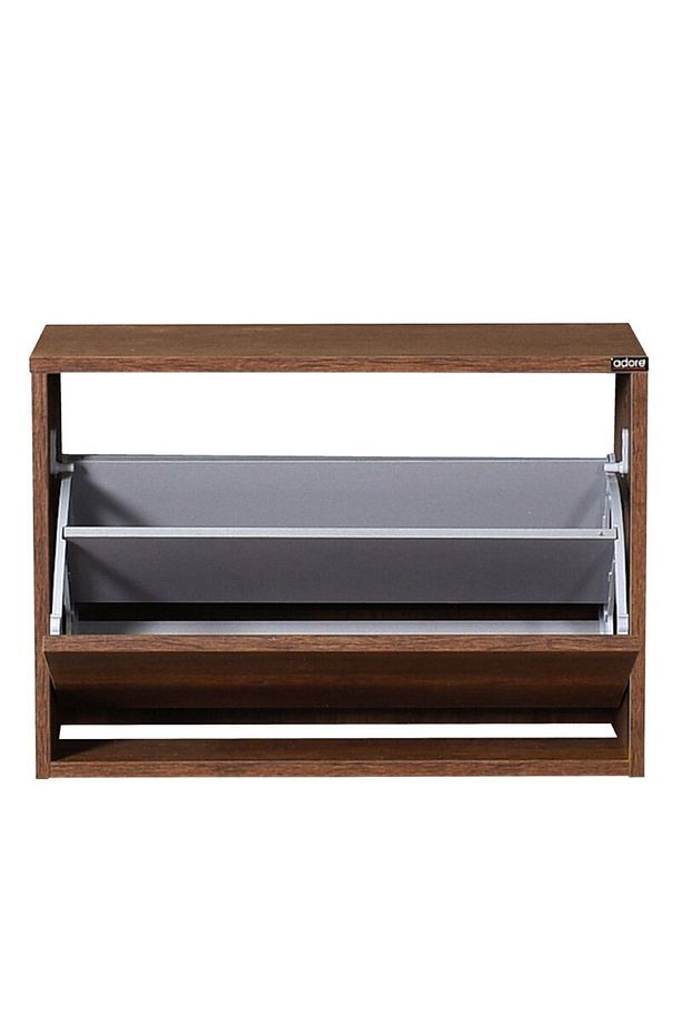 Step Oturaklı Ayakkabılık-koyu Ceviz(OSLO CEVİZ) 60x42x30 Cm (GXYXD) - 2