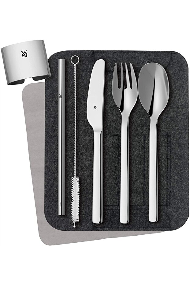 My To Go Çelik Kişisel Çatal Kaşık Bıçak Seti - 7
