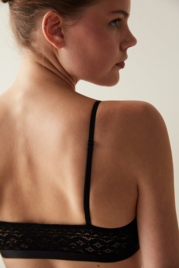 Triangle Siyah Sütyen - 6