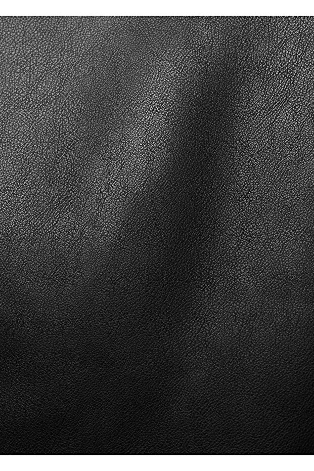 Yılan derisi görünümlü mini etek - 5