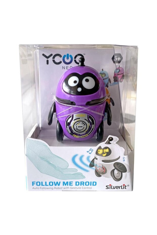 Follow Me Droid Mor Akıllı Robot Oyuncak - 2