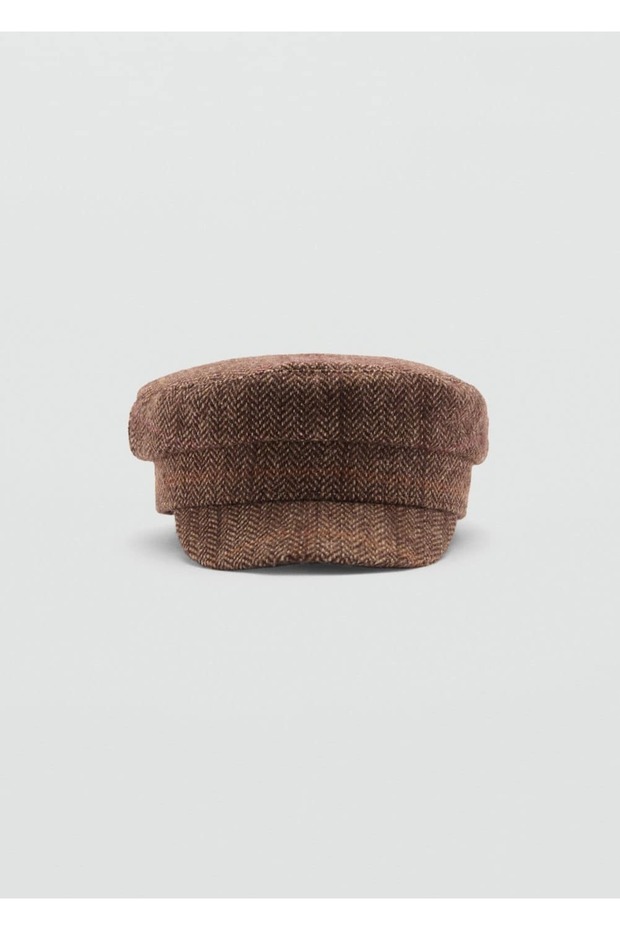 Balıksırtı baker şapka - 1