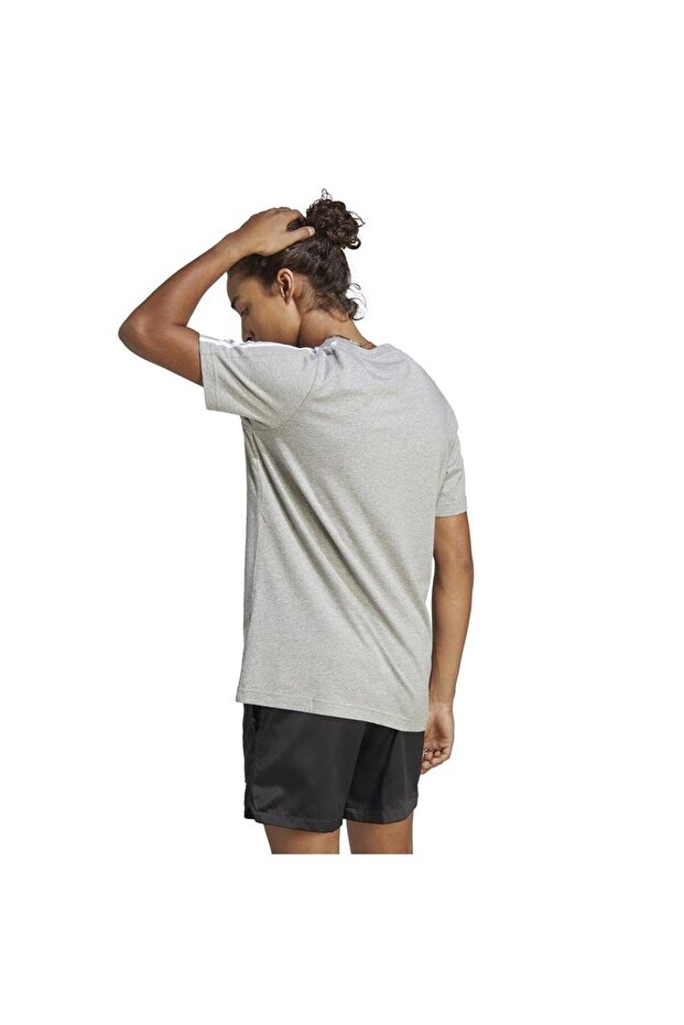 Essentials Single Jersey 3-stripes Tişört - 5