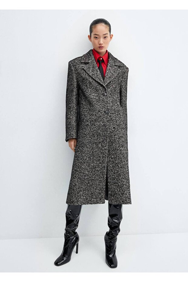 Uzun Kırçıllı Ceket - 8