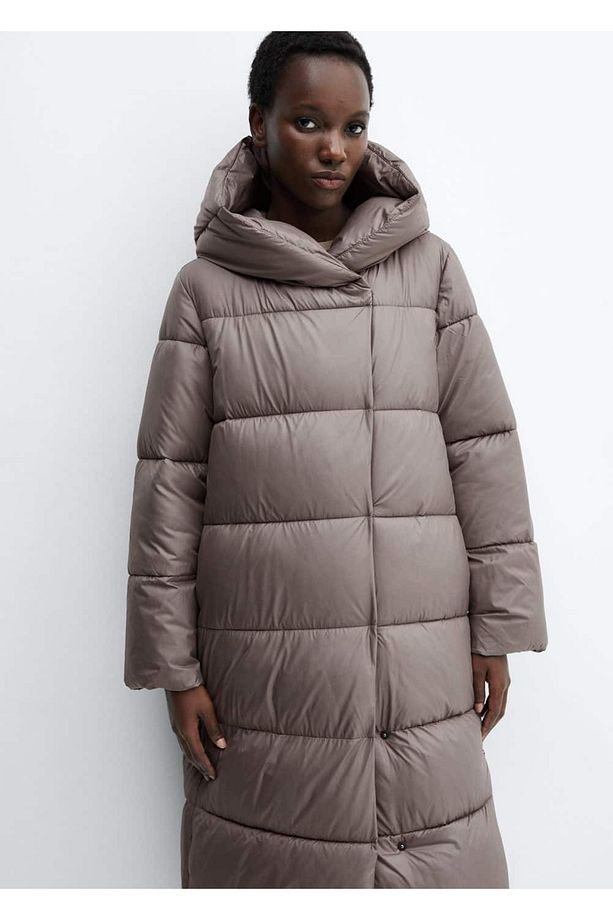 Kruvaze kapitone anorak - 8