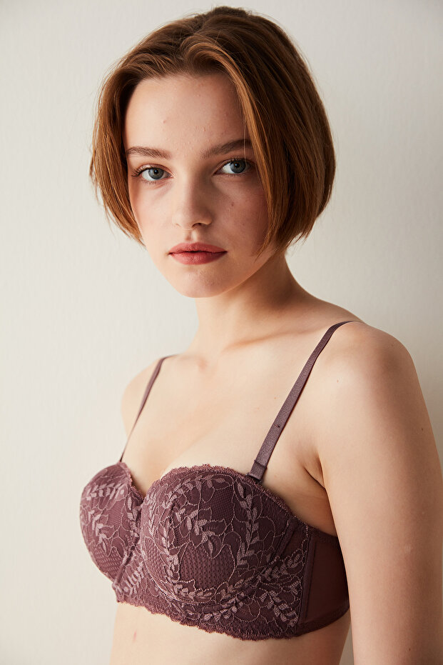 Bloom Bordo Sütyen - 4