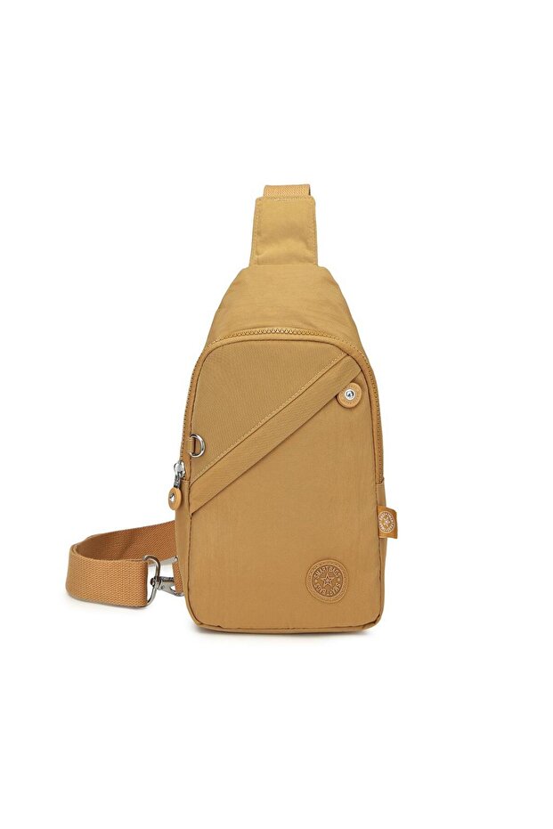 Crinkle Fabric Bodybag Messenger Bag Women 1239