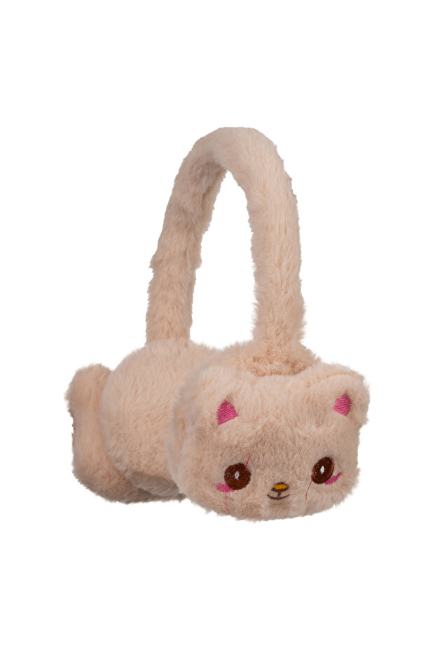 Warm Holder Soft Plush Earmuff – Winter Accessory with Cute Animal Design