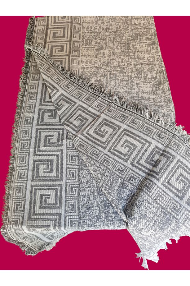 Pamuklu 2 Adet Koltuk Örtüsü, , Bursa Dokuma, 220x180 Çok Amaçlı Örtü, Pike, Divan Örtüsü - 5