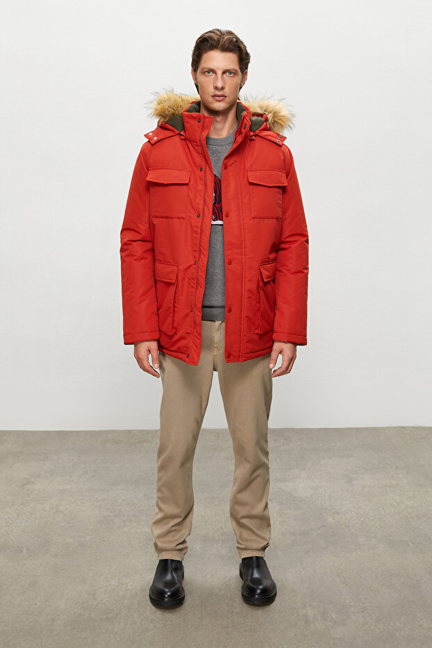 ÇIKARILABİLİR KAPÜŞONLU MONT - 3