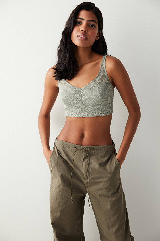 Aria Yeşil Bralet - 1