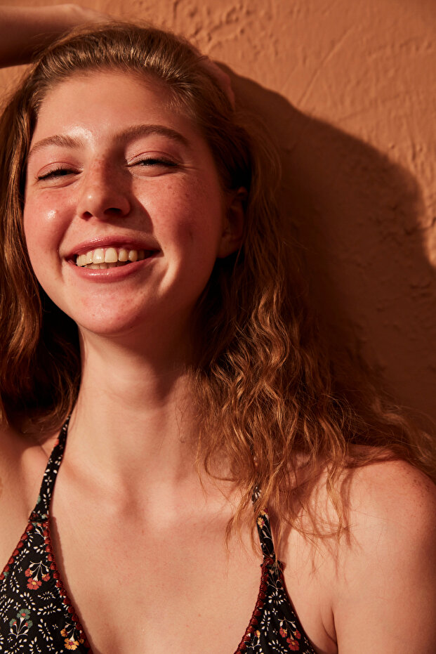 Çok Renkli Blake Triangle Bikini Üstü - 4