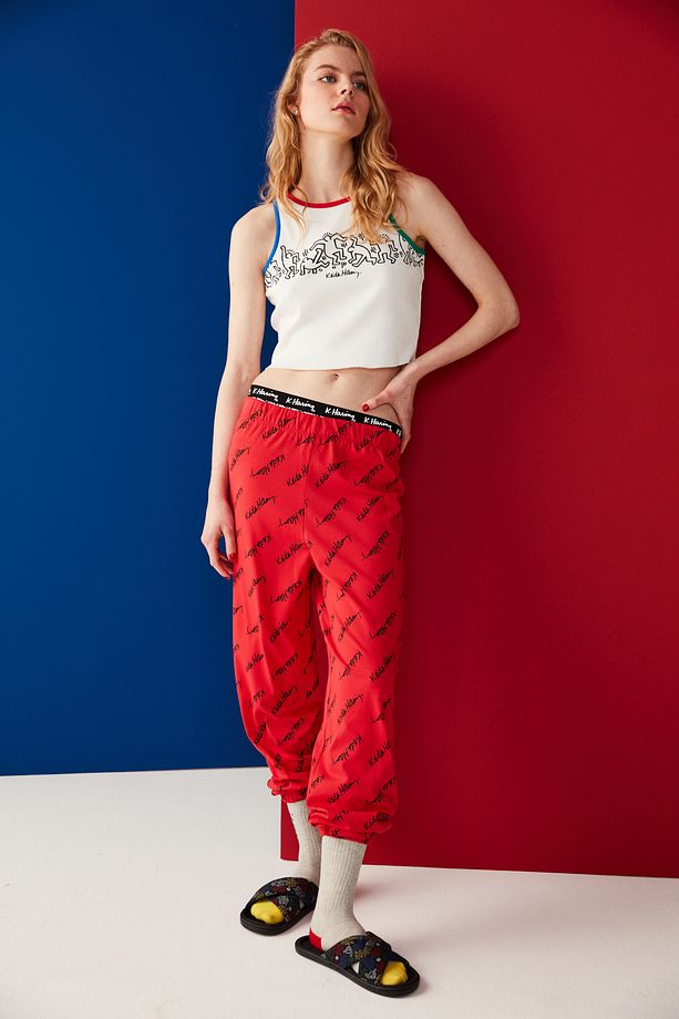 Fun Atlet Pijama Üstü-keith Haring Koleksiyonu - 3