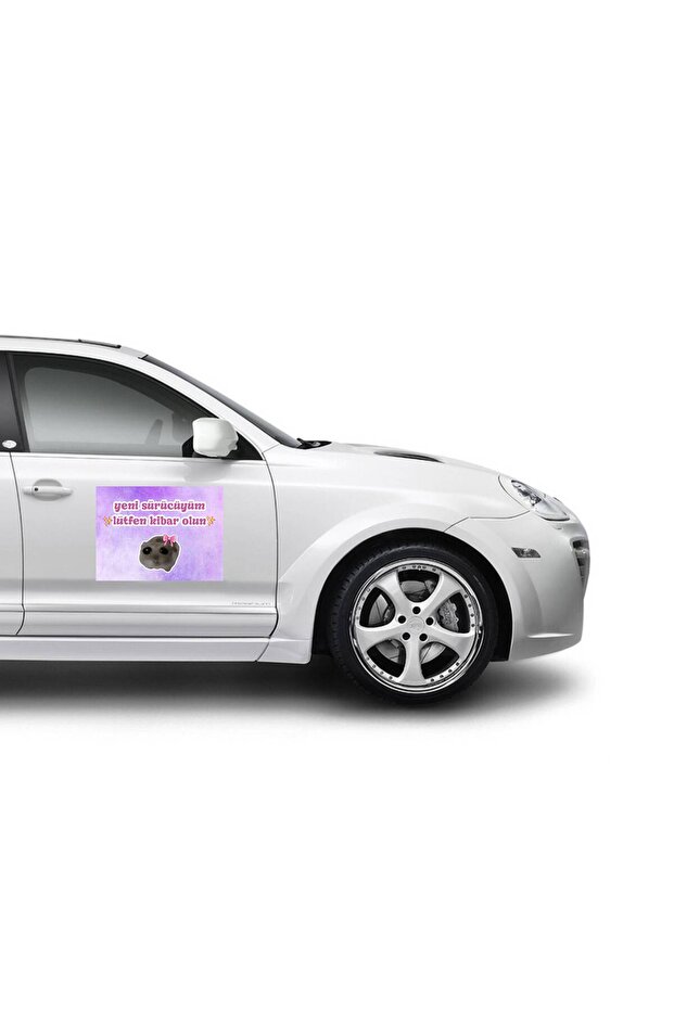 New Driver Please Be Polite Special Designed Car Vehicle Magnet 15X20 cm