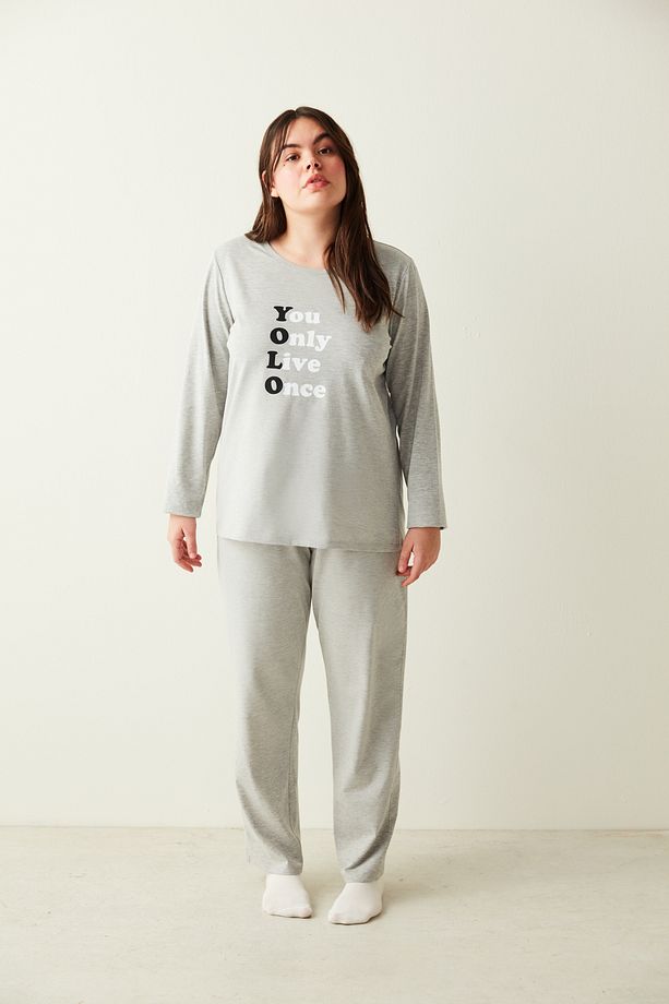 Base Yolo Pijama Takımı - 6