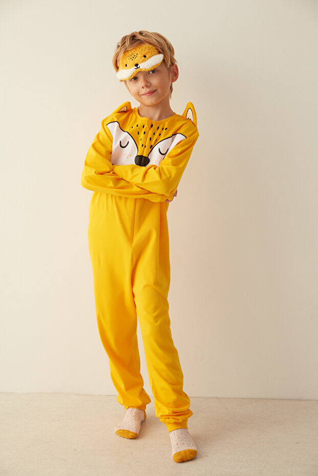 Boys Fox Jumpsuit