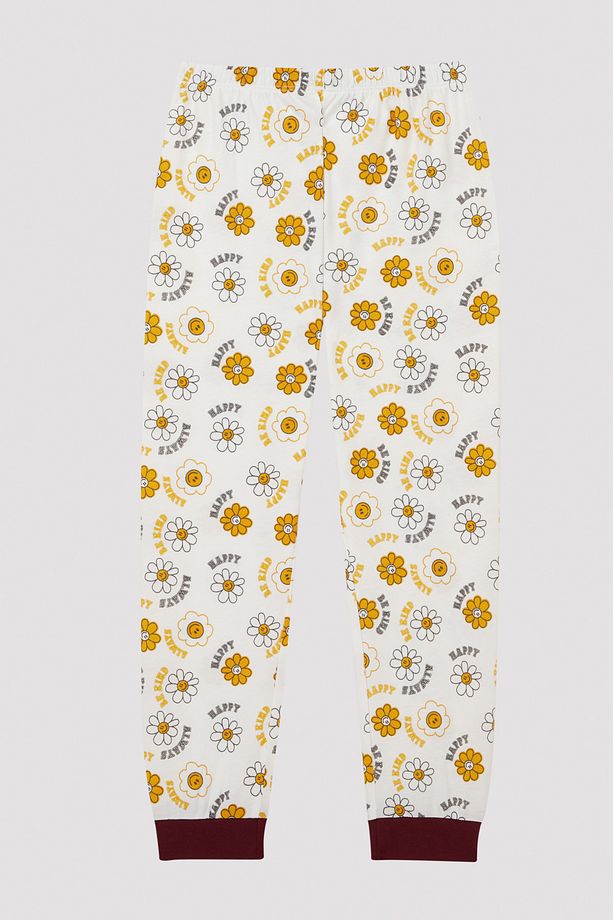 Kız Çocuk Be Kind Ck Uzun Kollu 2'li Pijama Takımı - 6