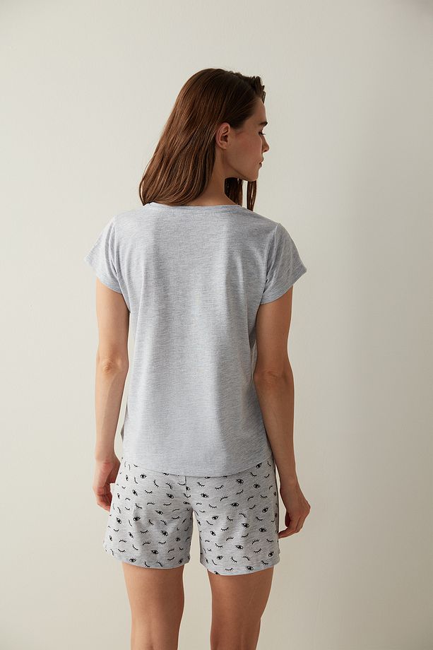 Ent Monday Şort Pijama Takımı - 5